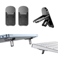 2PCS Foldable Laptop Stand Portable Invisible Adjustable Notebook Riser Cooling Bracket for Laptop & Tablet