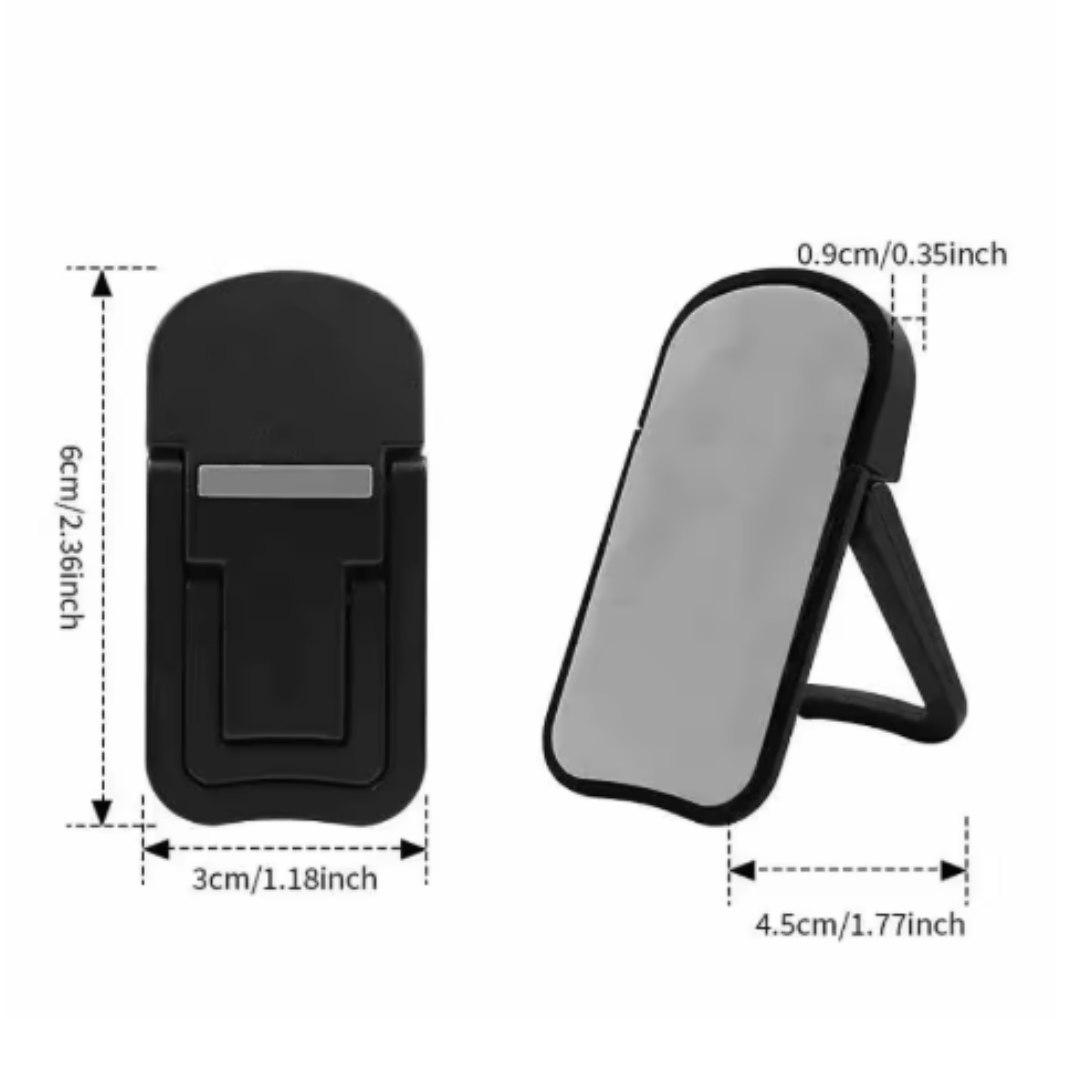 2PCS Foldable Laptop Stand Portable Invisible Adjustable Notebook Riser Cooling Bracket for Laptop & Tablet